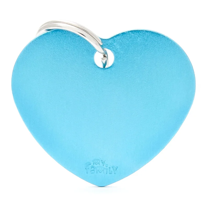  . **Pet traction rope is anti-explosion**Big aluminium Light Blue heart