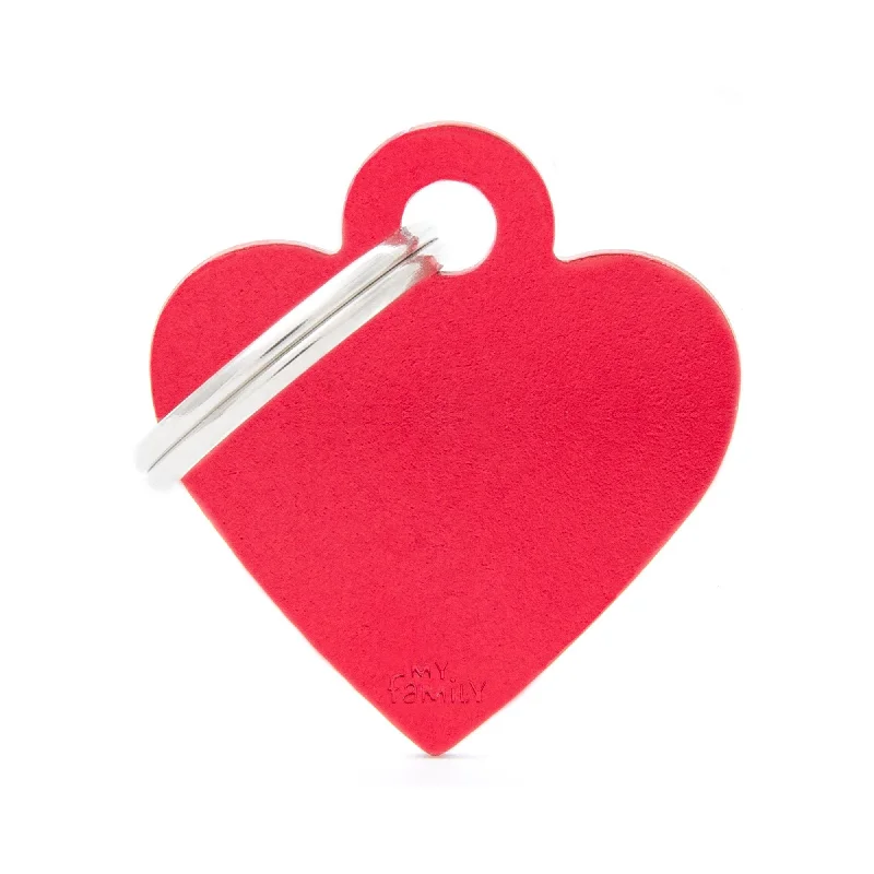  . **Cat toy cat teaser**Small Aluminium Red Heart
