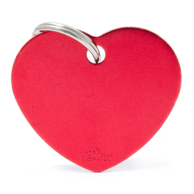 ### Cat accessoriesBig Aluminium Red Heart