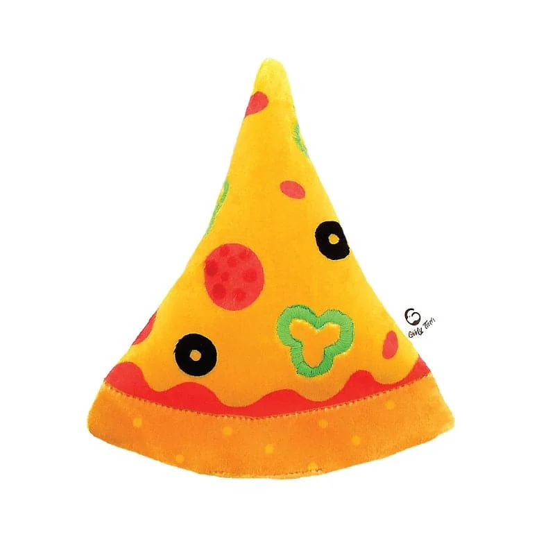 - Cat teasers selectionGoofy Tails Food Buddies Pizza Slice Plush Toy for Dogs | Crinkle Toy for Puppies | Squeaky Toys for Dogs and Puppies - Cat teasers selectionGoofy Tails Food Buddies Pizza Slice Plush Toy for Dogs | Crinkle Toy for Puppies | Squeaky Toys for Dogs and Puppies