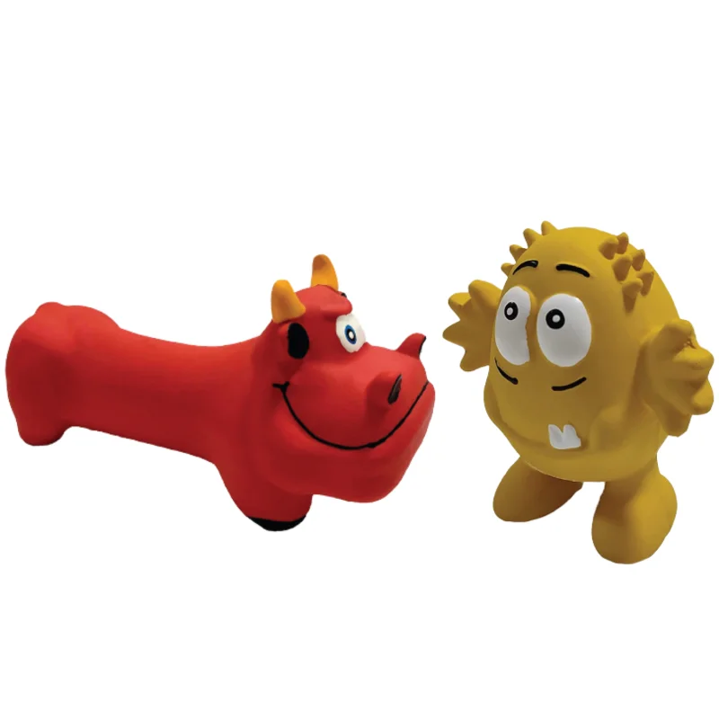 - Rabbit toy selectionGoofy Tails Latex Dog Toy Combo (Bull + Monster) Squeaky Toy Combo for Dogs & Puppies - Rabbit toy selectionGoofy Tails Latex Dog Toy Combo (Bull + Monster) Squeaky Toy Combo for Dogs & Puppies