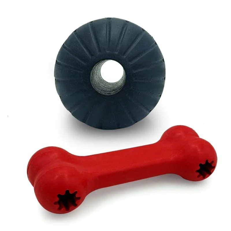 Pet toysGoofy Tails Natural Rubber Chew Toy Combo for Dogs (Extreme Ball + Classic Bone) Pet toysGoofy Tails Natural Rubber Chew Toy Combo for Dogs (Extreme Ball + Classic Bone)