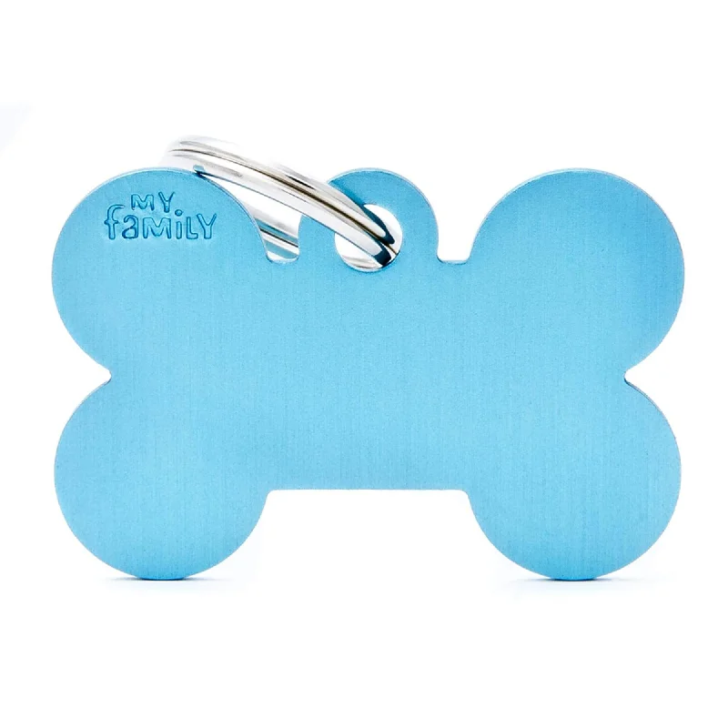  . **Cat clothes cute model**Big Aluminium Light Blue Bone