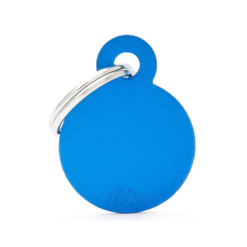 ### Cat accessoriesSmall Aluminium Blue Circle