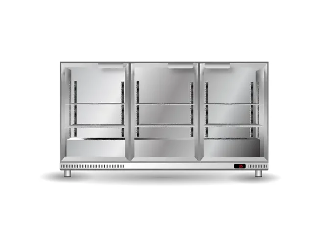 - Parrot climbing and standing wooden frameSkope Three Glass Door Bar Cooler