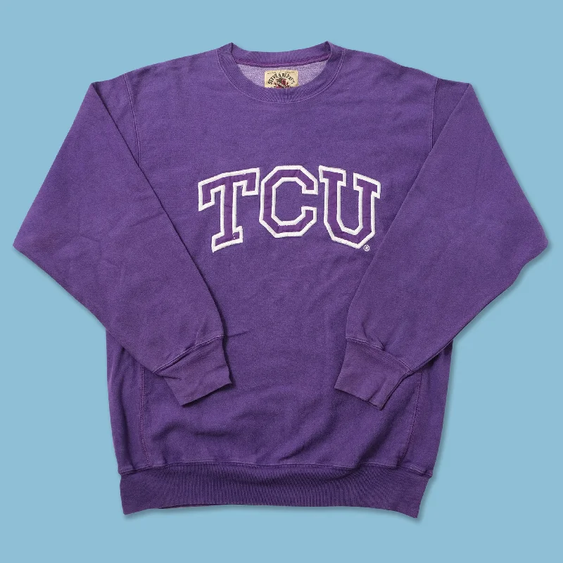 - Cat hair ball removal and hair removal creamVintage TCU Horned Frogs Sweater Large