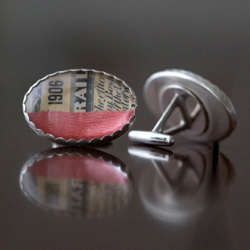 - Solid wood cat climbing frame customizedRed Tape Cuff Links