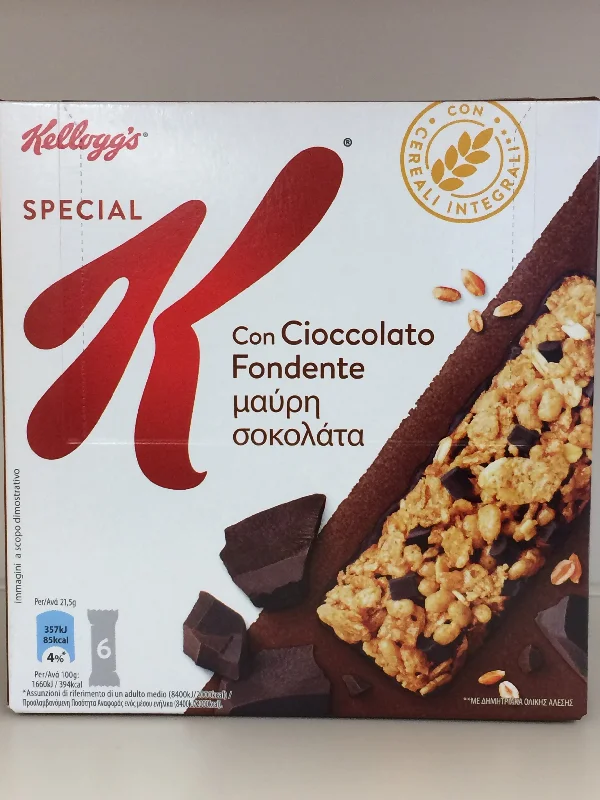 Pet ProductsKellogg’s Special K Cereal Bar with Dark Chocolate, Rice & Wholegrains 6 Pack Pet ProductsKellogg’s Special K Cereal Bar with Dark Chocolate, Rice & Wholegrains 6 Pack