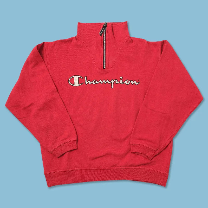 - Cat hair ball removal and hair removal creamVintage Champion Q-Zip Sweater Small