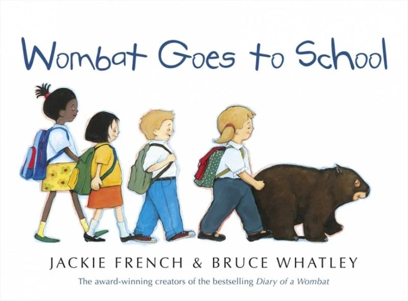 - Dog disposable foam shower gelWombat Goes to School