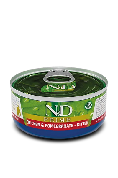 Cat FoodFarmina N&D Cat Can Prime Kitten Chicken & Pomegranate