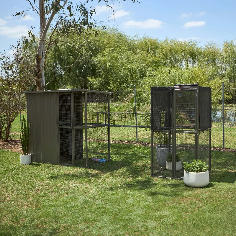 - Pet smart GPS locatorOutdoor Cat House Enclosure - Full Set