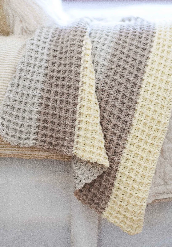 - Pet fence foldable indoorCrochet Kit - Winterscape Waffle Stitch Blanket