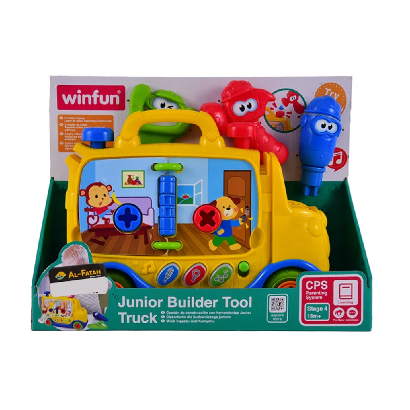 - ​​Christmas pet Christmas clothing0795 WINFUN BUILDER TOOL TRUCK