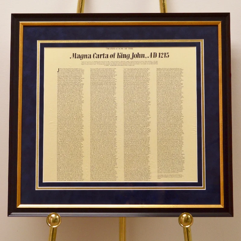 - Hamster silent running wheel to prevent chewingPremium Framed Magna Carta Document