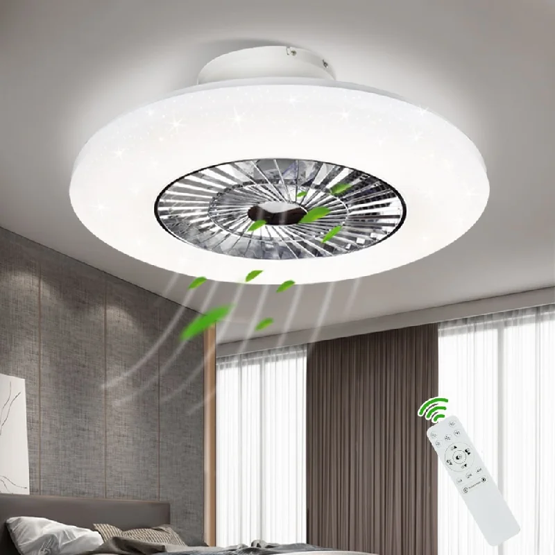 - Summer pet ice mat20" Remote Control Ceiling Fan with Lights 3 Colors Invisible Blades - 20inch