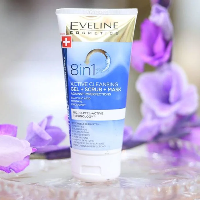 Pet ProductsEVELINE 8 IN 1 GEL+SCBRUB+MASK 150ML
