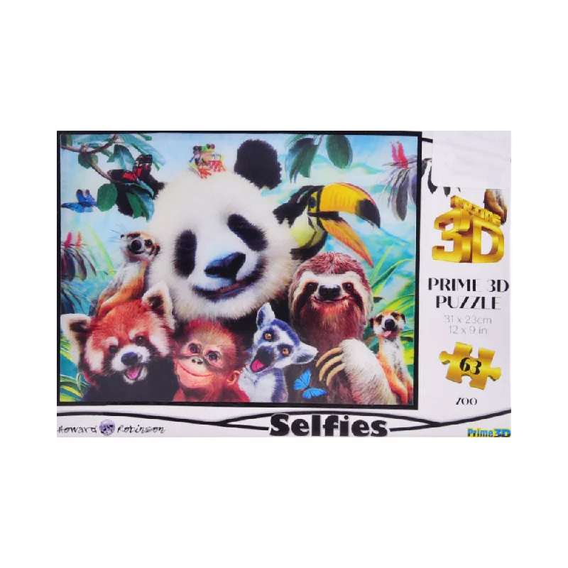 - Automatic temperature adjustment cat bed10541 ZOO SELFIES 3D PUZZLE 63PCS