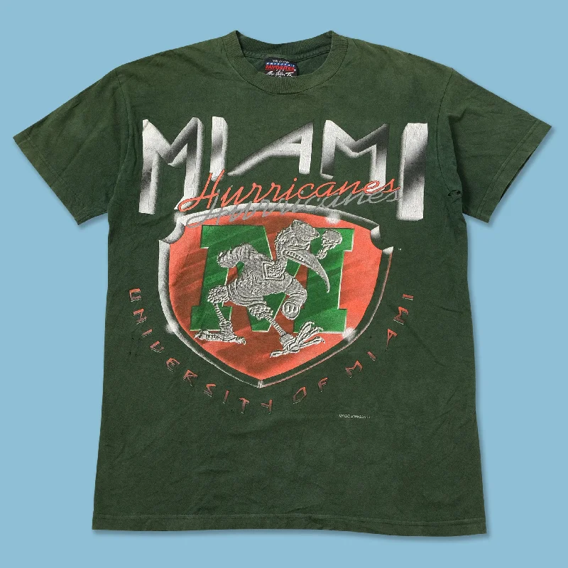 - Natural latex pet mattressVintage Miami Hurricanes T-Shirt Medium