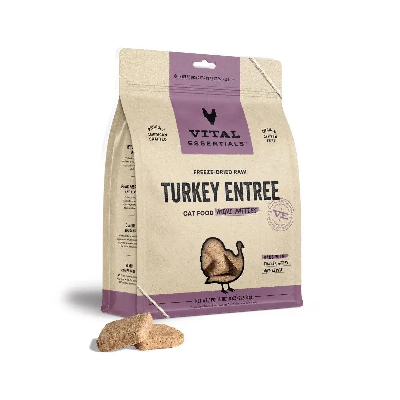 - Winter warm clothes for short-haired dogsVital Essentials® Freeze-Dried Raw Turkey Entree Cat Food Mini Patties - Winter warm clothes for short-haired dogsVital Essentials® Freeze-Dried Raw Turkey Entree Cat Food Mini Patties