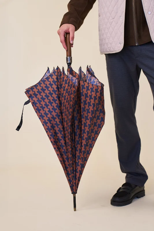 - Air box TSA certified check-inDOGTOOTH PATTERN LARGE UMBRELLA