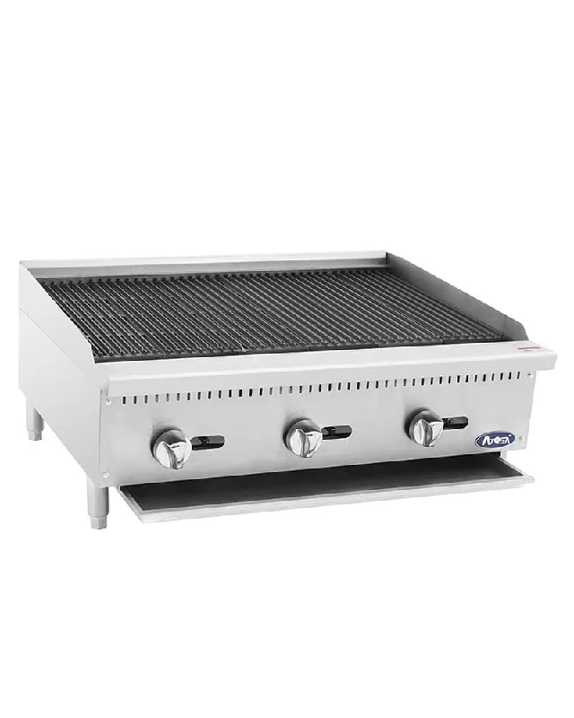 ---CookRite 910mm NG Char-Rock Broiler