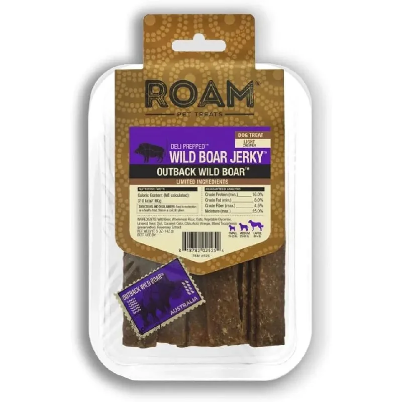 ---Roam Pets Wild Boar Jerky for Dogs