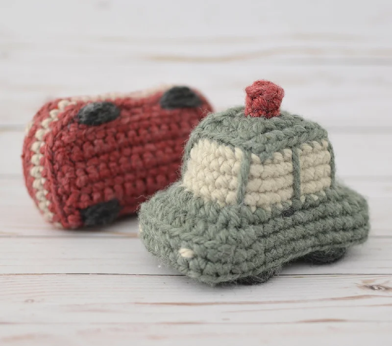 - Pregnant cat delivery room warming boxVintage Emergency Vehicles (Crochet)