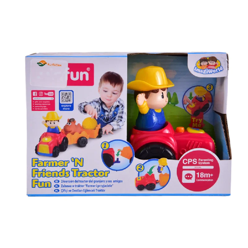 - Degradable pet feces bag1304 WINFUN TRACTOR FUN BASIC