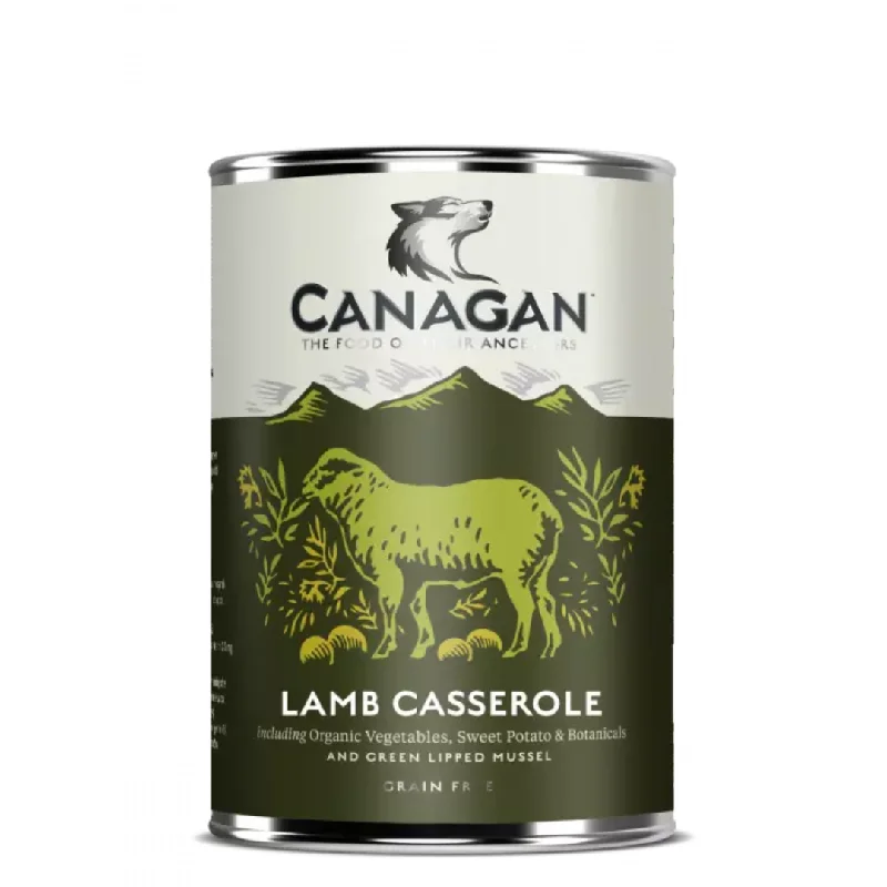 - Pet vitamin complex nutrition tabletsCanagan Lamb Casserole Wet Food