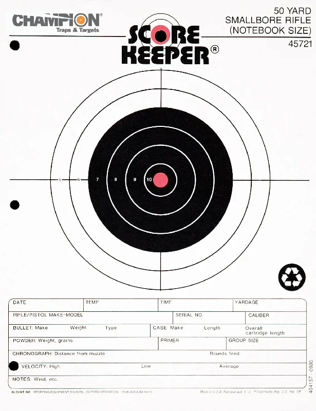 - Pet stroller can be taken on the planeChampion Scorekeeper Paper Precision Fluorescent Orange Bull 50-Yard Small Bore Rifle Notebook Target - Pet stroller can be taken on the planeChampion Scorekeeper Paper Precision Fluorescent Orange Bull 50-Yard Small Bore Rifle Notebook Target