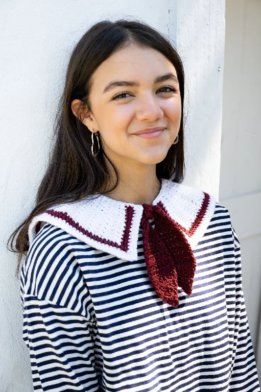 - Organic cotton dog bibsStranger Things Scoops Ahoy Collar (Crochet)