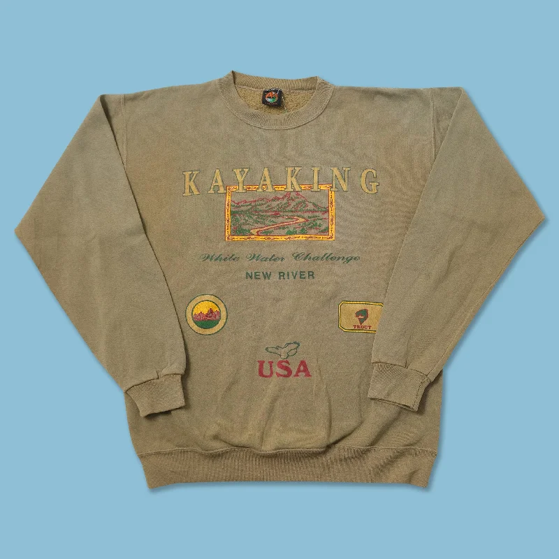 - Cat anti-jump window safety netVintage Kayaking Sweater Medium