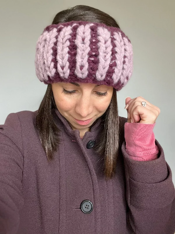 ---Knit Kit - Duality Ear Warmer