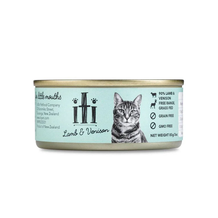    - Hairball control cat food  iti Cat Can Grain Free Lamb & Venison