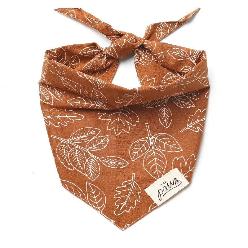Pet fashion clothesFall Leaves Dog Bandana