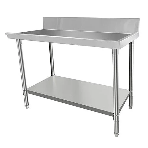 -Splash-proof food bowl AND Anti-choking slow food bowlMixrite Stainless Steel Right-Handed Dishwasher Bench Outlet - 600mW x 700mmD -Splash-proof food bowl AND Anti-choking slow food bowlMixrite Stainless Steel Right-Handed Dishwasher Bench Outlet - 600mW x 700mmD