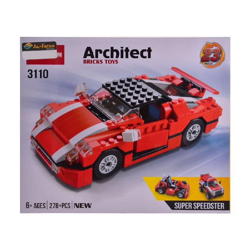 - ​​Christmas pet Christmas clothing3110B JISI ARCHITECT CAR BLOCKS