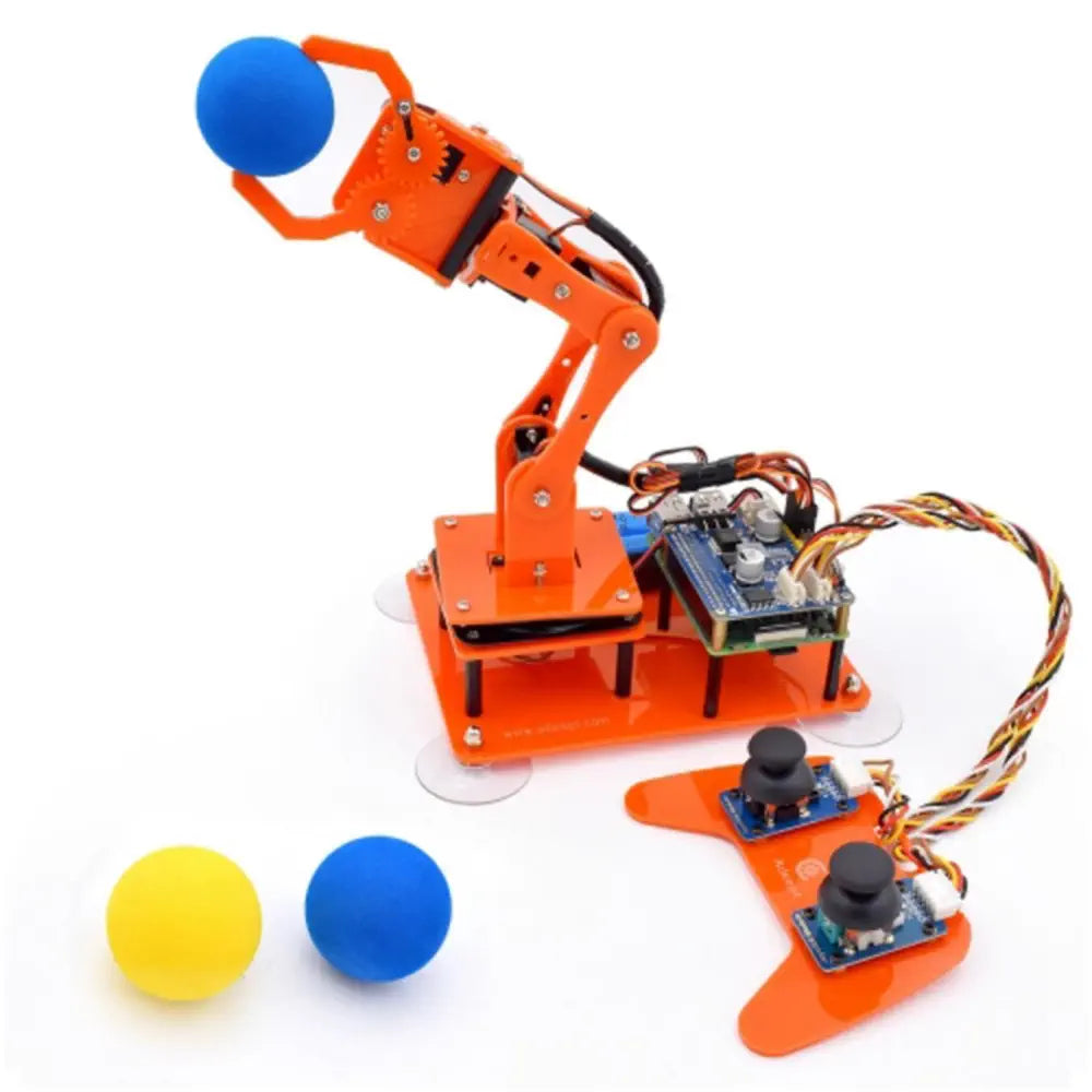 - Remote interactive pet feederAdeept 5-DOF Programmable Robotic Arm Orange Kit for Raspberry Pi - Remote interactive pet feederAdeept 5-DOF Programmable Robotic Arm Orange Kit for Raspberry Pi