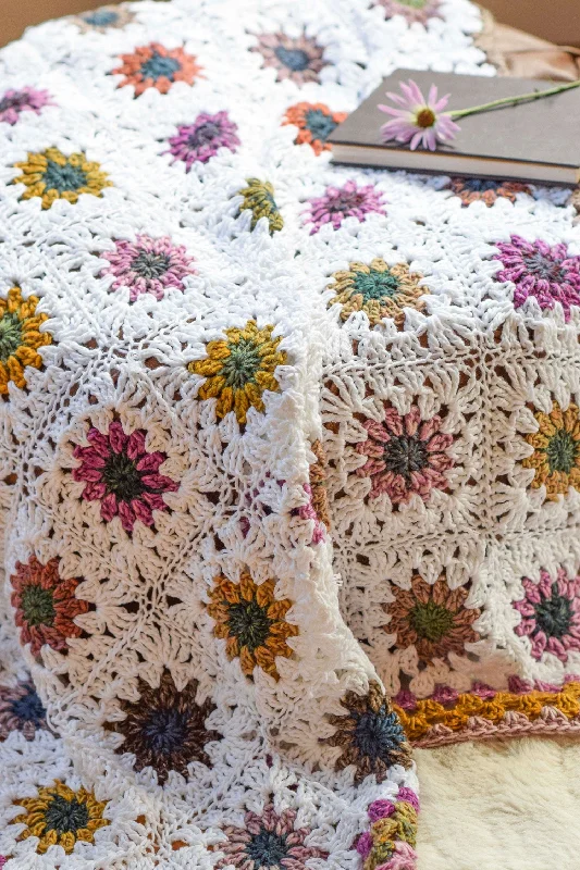 - Air box TSA certified check-inCrochet Kit - Meadow Flowers Blanket