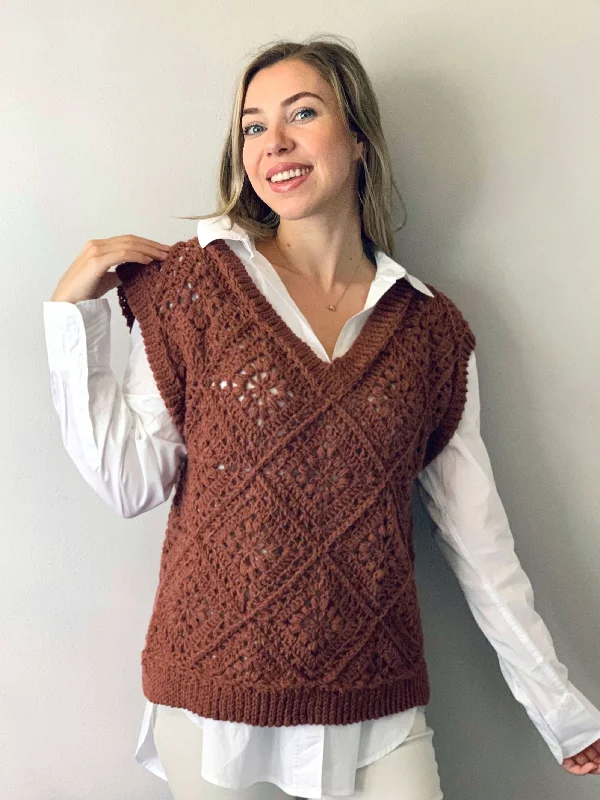 ---Crochet Kit - Tulip Square Spencer