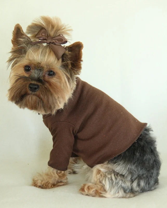 Classification by season or weather:Chocolate Brown Turtleneck