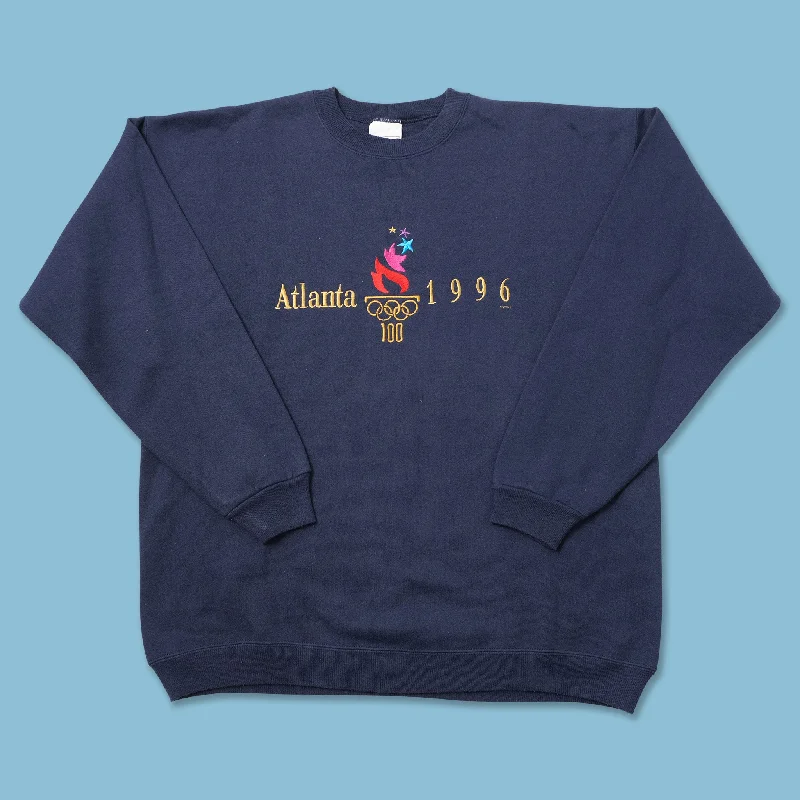 - Parrot climbing and standing wooden frameVintage 1996 Atlanta Olympic Games Sweater Large - Parrot climbing and standing wooden frameVintage 1996 Atlanta Olympic Games Sweater Large