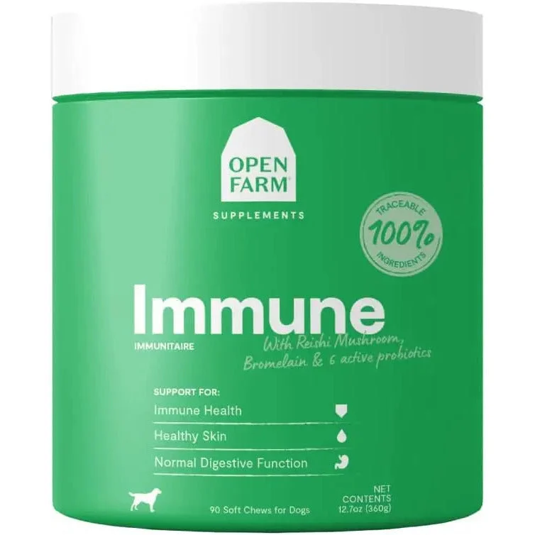 - Custom pet birthday cakeOpen Farm Immune Chews Dog Supplement 90 Count