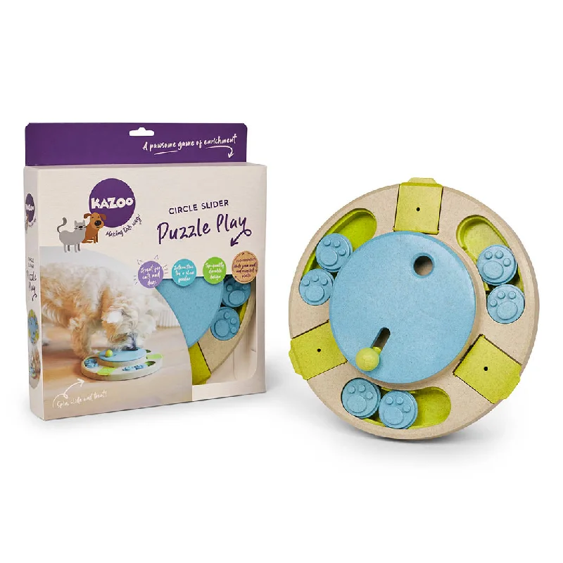 - Climbing pet constant temperature heating padCircle Slider Interactive Dog Puzzle For Play
