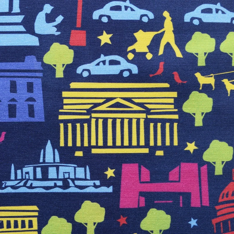 ---D.C. By Night Tea Towel