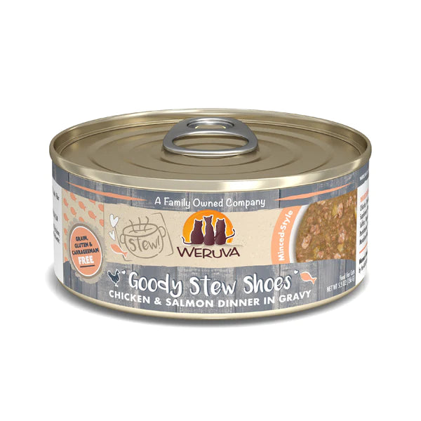    - Where to buy imported cat food  Weruva Cat Stews Goody Stew Shoes Chicken & Salmon