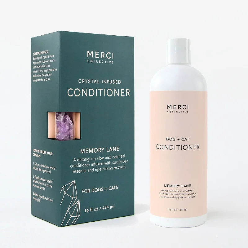 Pet easy-to-wear and take-off design clothesHealing Crystal Infused Dog Conditioner Amethyst