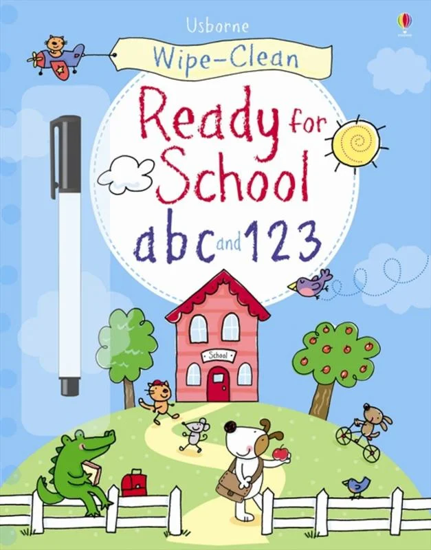 - Teething and chewing toys for puppiesWipe-clean Get Ready for School abc and 123