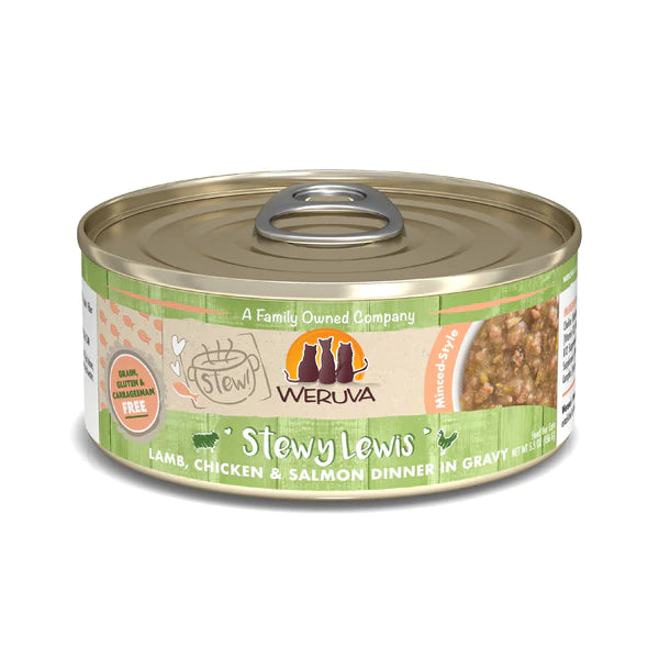    - Cat food discounts and promotions  Weruva Cat Stews Stewy Lewis Lamb Chicken & Salmon